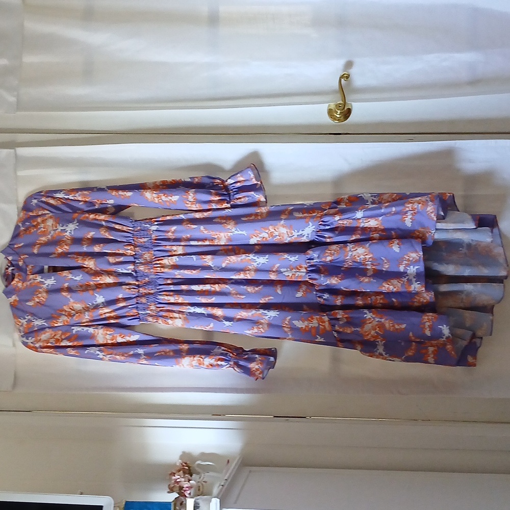 Three Floor Foral Dress